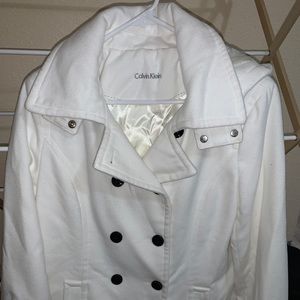 Calvin Klein double breasted women’s peacoat